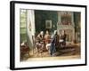 The Card Players-Gerard Jozef Portielje-Framed Giclee Print