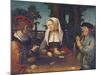 The Card Players-Lucas van Leyden-Mounted Giclee Print