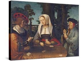 The Card Players-Lucas van Leyden-Stretched Canvas