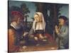 The Card Players-Lucas van Leyden-Stretched Canvas