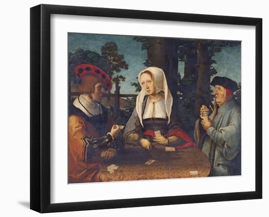 The Card Players-Lucas van Leyden-Framed Giclee Print