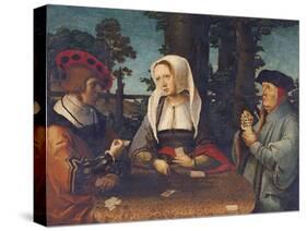 The Card Players-Lucas van Leyden-Stretched Canvas