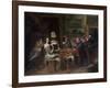 The Card Players-Jan Havicksz. Steen-Framed Giclee Print