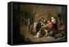 The Card Players-Matheus van Helmont-Framed Stretched Canvas