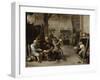 The Card Players-David Teniers the Younger-Framed Giclee Print