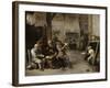 The Card Players-David Teniers the Younger-Framed Giclee Print