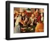 The Card Players-Lucas van Leyden-Framed Premium Giclee Print