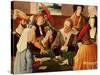 The Card Players-Lucas van Leyden-Stretched Canvas