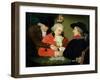 The Card Sharps-Rev. Matthew William Peters-Framed Giclee Print