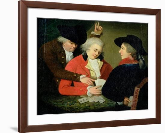 The Card Sharps-Rev. Matthew William Peters-Framed Giclee Print