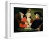 The Card Sharps-Rev. Matthew William Peters-Framed Giclee Print