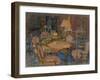 The Card Table, L'Eveche-Susan Ryder-Framed Giclee Print