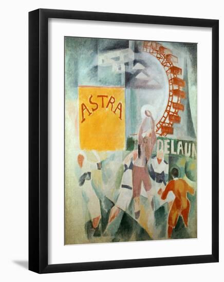 The Cardiff Team Astra, 1912/1913-Robert Delaunay-Framed Giclee Print