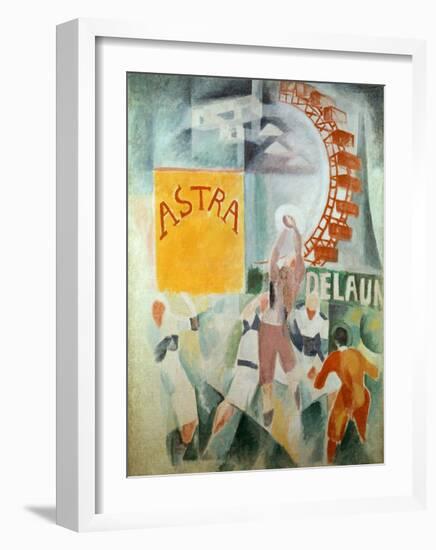 The Cardiff Team Astra, 1912/1913-Robert Delaunay-Framed Giclee Print