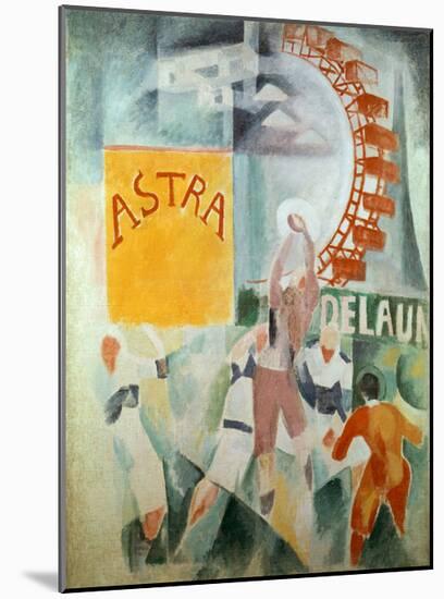 The Cardiff Team Astra, 1912/1913-Robert Delaunay-Mounted Giclee Print