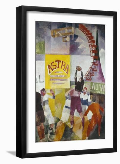 The Cardiff Team-Robert Delaunay-Framed Art Print