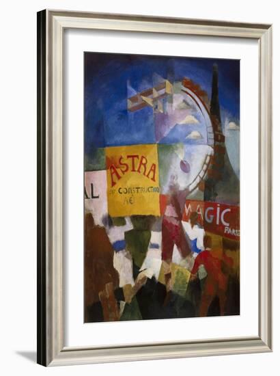 The Cardiff Team-Robert Delaunay-Framed Art Print