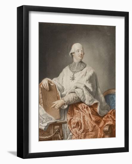 The Cardinal De Rohan, 1783-Philibert Louis Debucourt-Framed Giclee Print