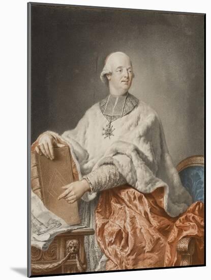 The Cardinal De Rohan, 1783-Philibert Louis Debucourt-Mounted Giclee Print