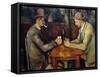 The Cardplayers, 1890-95-Paul Cezanne-Framed Stretched Canvas