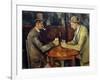 The Cardplayers, 1890-95-Paul Cezanne-Framed Art Print