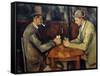 The Cardplayers, 1890-95-Paul Cezanne-Framed Stretched Canvas