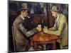 The Cardplayers, 1890-95-Paul Cezanne-Mounted Premium Giclee Print