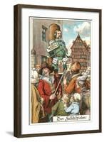 The Cardsharp-null-Framed Art Print