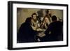 The Cardsharps, 1870s-Ivan Alexandrovich Kalganov-Framed Giclee Print