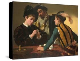 The Cardsharps-Caravaggio-Stretched Canvas