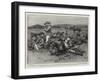 The Care of Horses in South Africa, Fagged Out on a Forced March-Frank Dadd-Framed Giclee Print