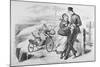 The Careless Nursemaid Political Cartoon-null-Mounted Giclee Print