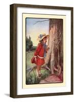 The Careless Spider-George Reiter Brill-Framed Art Print