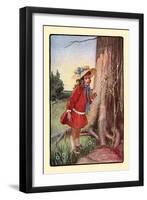 The Careless Spider-George Reiter Brill-Framed Art Print