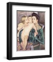 The Caress-Mary Cassatt-Framed Premium Giclee Print