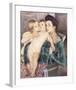 The Caress-Mary Cassatt-Framed Premium Giclee Print