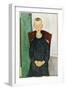 The Caretaker's Son, 1918-Amedeo Modigliani-Framed Giclee Print