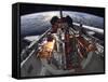The Cargo Bay of the Space Shuttle Columbia-Stocktrek Images-Framed Stretched Canvas