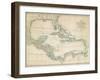 The Caribbean with the West Indies and the Coasts of the United States and the Spanish Possessions-John Blair-Framed Photographic Print