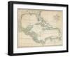 The Caribbean with the West Indies and the Coasts of the United States and the Spanish Possessions-John Blair-Framed Photographic Print