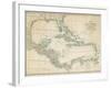 The Caribbean with the West Indies and the Coasts of the United States and the Spanish Possessions-John Blair-Framed Photographic Print