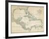 The Caribbean with the West Indies and the Coasts of the United States and the Spanish Possessions-John Blair-Framed Photographic Print