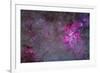 The Carina Nebula and Surrounding Clusters-Stocktrek Images-Framed Photographic Print