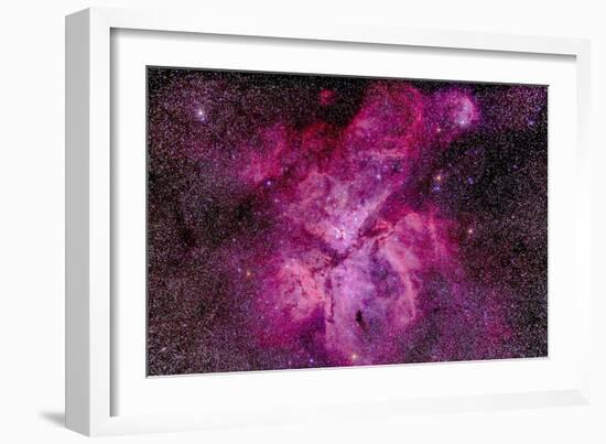 The Carina Nebula in the Southern Sky-null-Framed Photographic Print