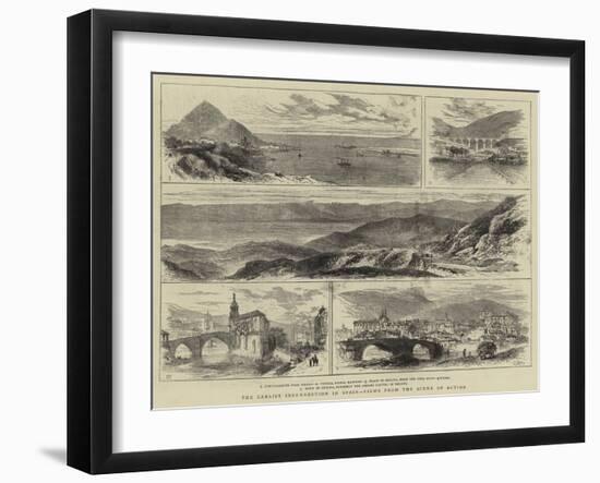 The Carlist Insurrection in Spain, Views from the Scene of Action-null-Framed Giclee Print