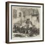 The Carlist Rising in Spain, Attack on the Governor's House at Burgos-null-Framed Giclee Print