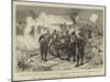 The Carlist War in Spain, a Sketch During the Battle of Elgueta-null-Mounted Giclee Print