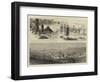 The Carlist War in Spain, the Fighting Round Bilbao-null-Framed Giclee Print