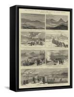 The Carlist War in Spain, the Fighting Round Bilbao-null-Framed Stretched Canvas