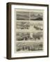 The Carlist War in Spain, the Fighting Round Bilbao-null-Framed Giclee Print